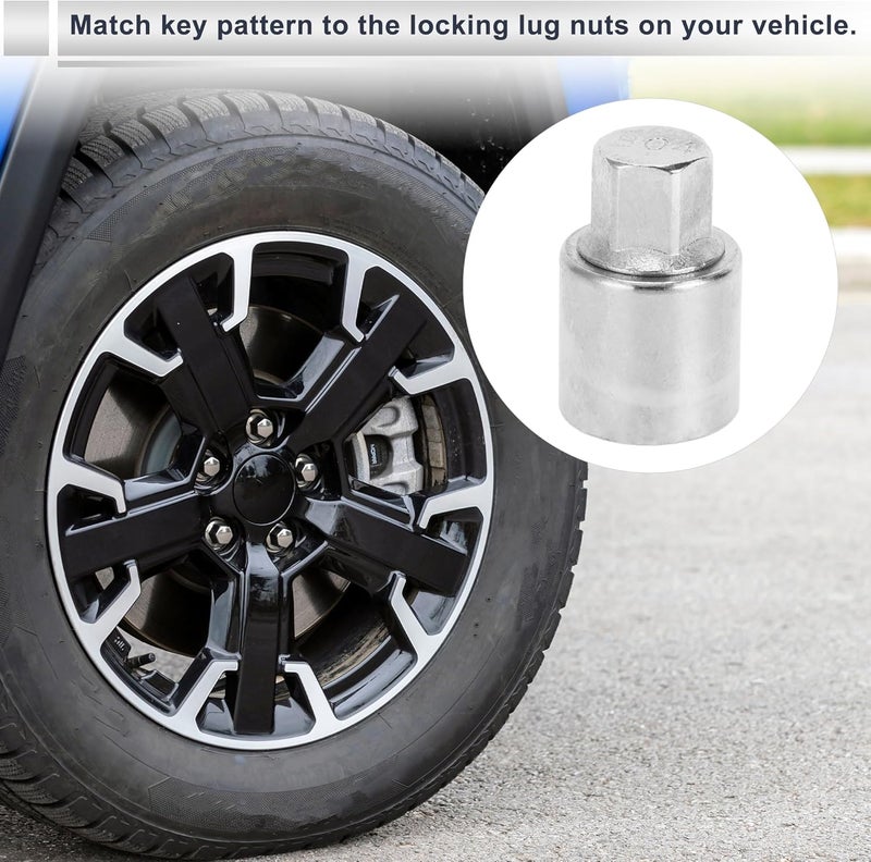 RATCHROLL Vehicle Wheel Lock Lugnut for Jeep Compass #804 Anti-theft Screw Nut Removal Key Socket 1pc - Image 3